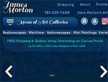 Tablet Screenshot of mortonarts.com